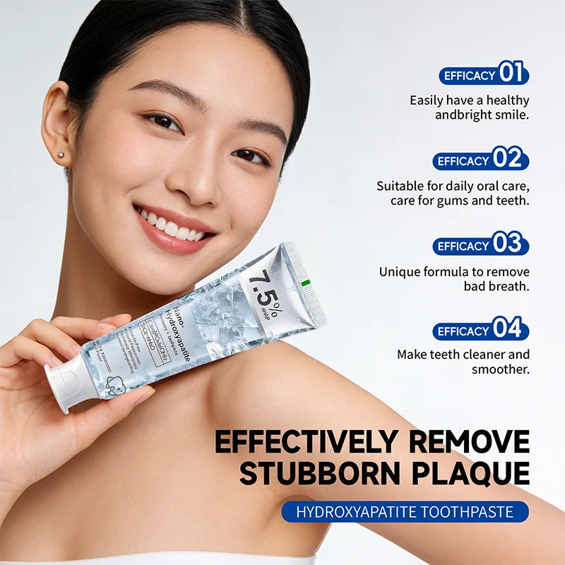 Nano-Hydroxyapatite Toothpaste 7.5% nHAP – Daily Oral Care & Enamel Support