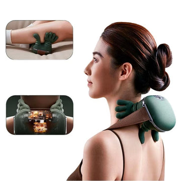 Electric Neck & Shoulder Massager – Relaxing Muscle Massage for Home & Office