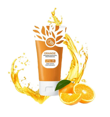 Orange Brightening Exfoliating Gel for Face & Body – Skin Exfoliation Care
